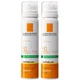 La Roche-Posay Anthelios Anti-Shine Sun Protection Invisible SPF50+ Face Mist 75ml Duo