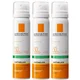 La Roche-Posay Anthelios Anti-Shine Sun Protection Invisible SPF50+ Face Mist 75ml Trio