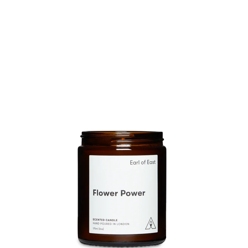 Earl of East Flower Power Sunflower Wax Candle - 500ml Image 1