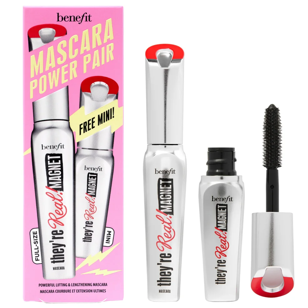 benefit Mascara Power Pair They're Real Magnet Extreme Lengthening Mascara Duo (Worth £38.00) Image 1