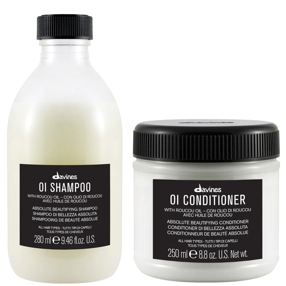 Davines OI Shampoo and Conditioner Duo Image 1