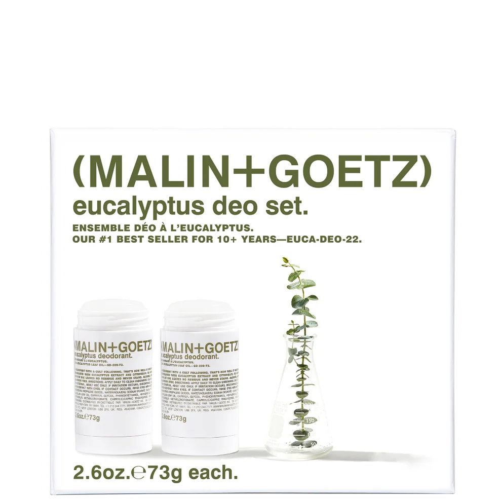 MALIN + GOETZ Eucalyptus Deodorant Duo Image 1