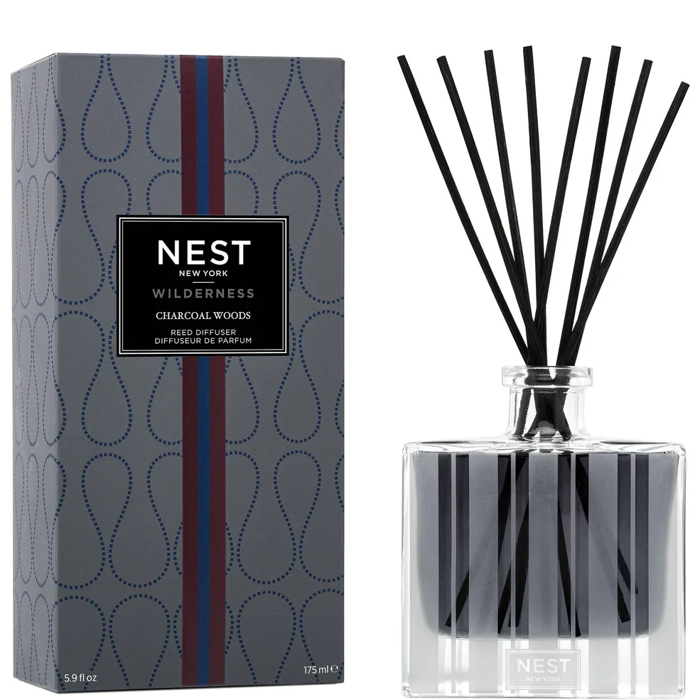NEST New York Charcoal Woods Reed Diffuser 177ml Image 1