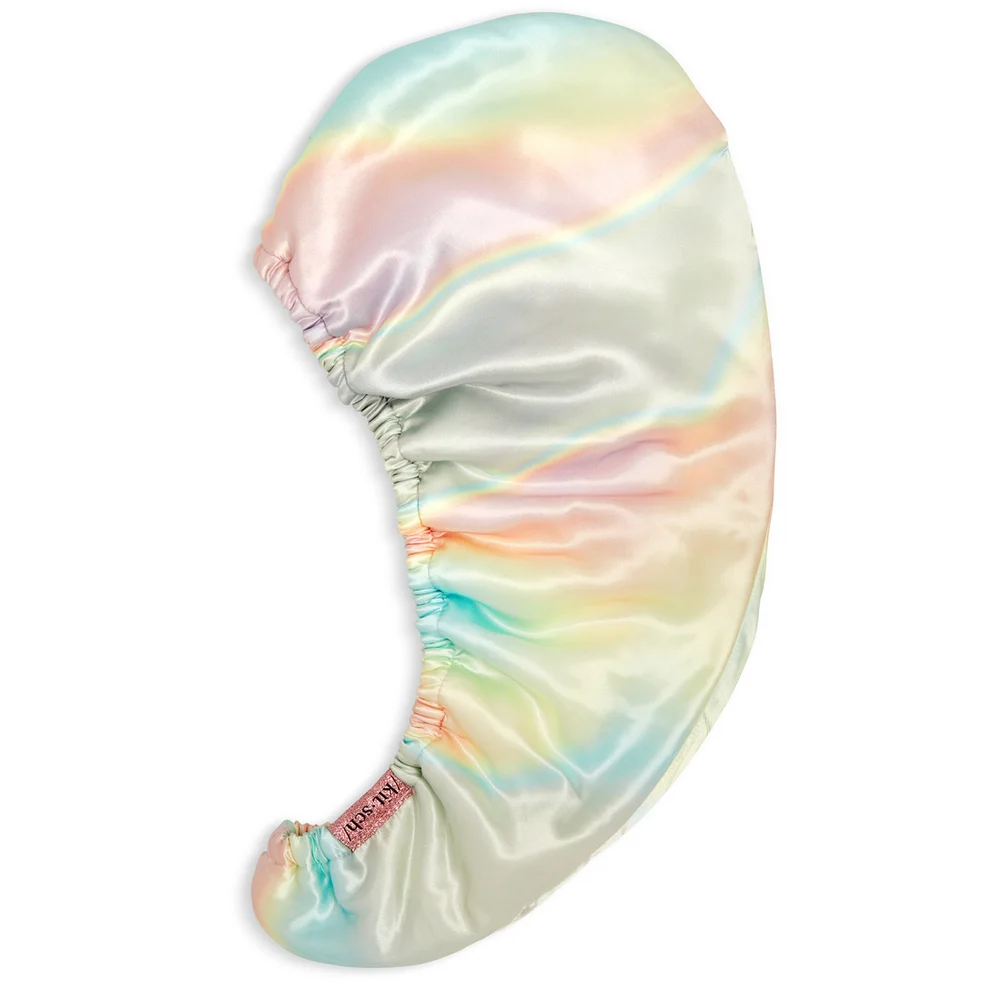 Kitsch Satin-Wrapped Microfiber Hair Towel - Aura Image 1