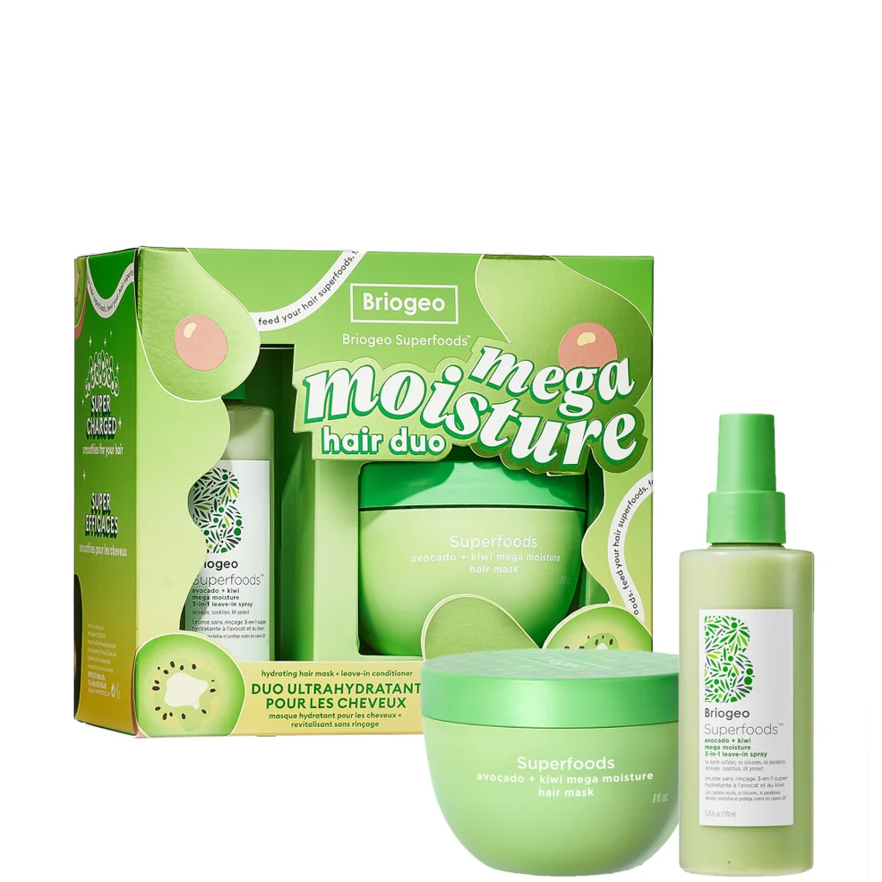 Briogeo Superfoods Mega Moisture Leave-In Conditioner and Hair Mask Value Set Image 1