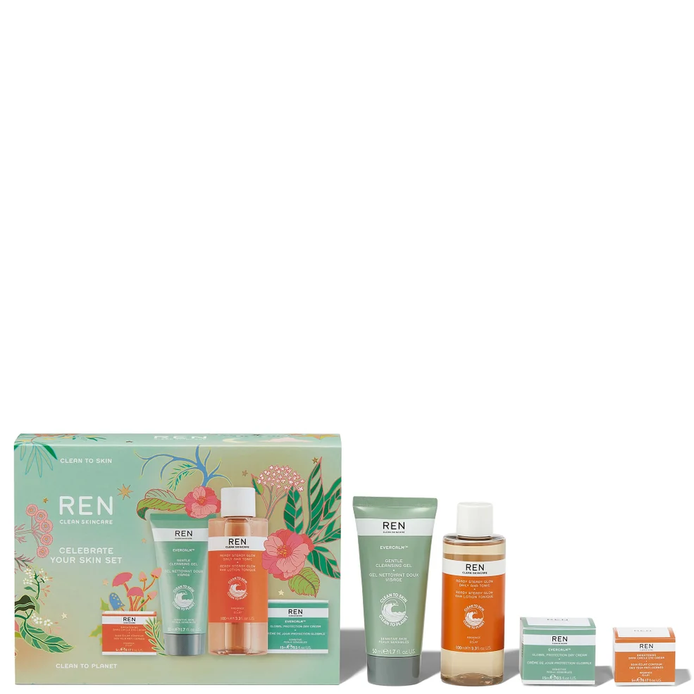 REN Clean Skincare Celebrate Your Skin Set (Worth £56.00) Image 1