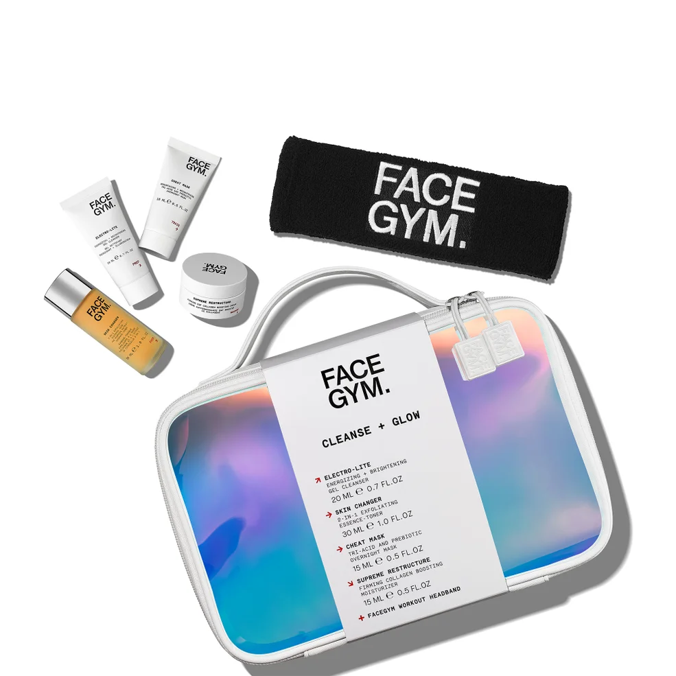 FaceGym Exclusive Cleanse and Glow Set (Worth £87.00) Image 1