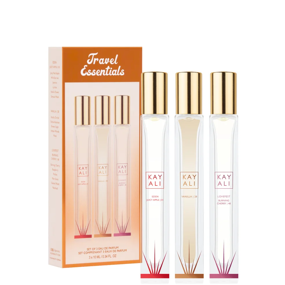 HUDA BEAUTY KAYALI Travel Essentials Set 3 x 10ml (Worth £66.00) Image 1