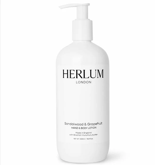 Herlum Hand and Body Lotion Sandalwood and Grapefruit 500ml