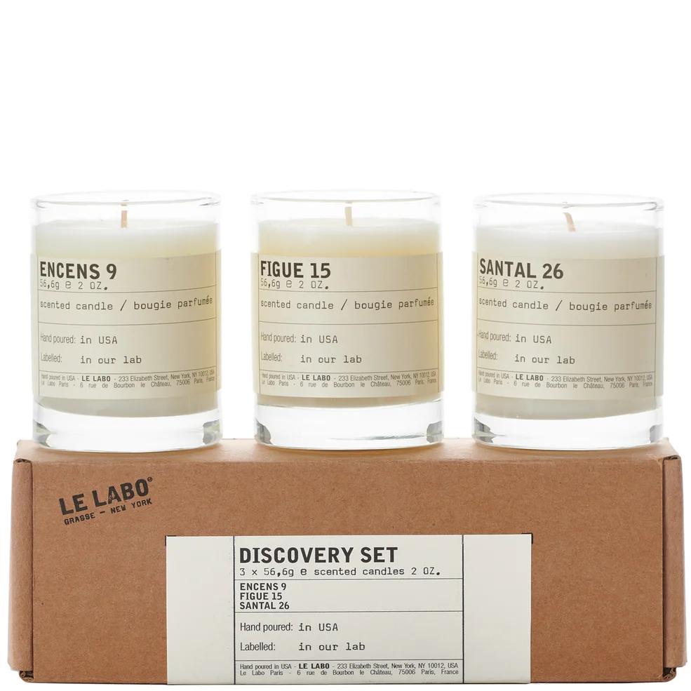 Le Labo Holiday Candle Discovery Set 3 x 56.6g Image 1