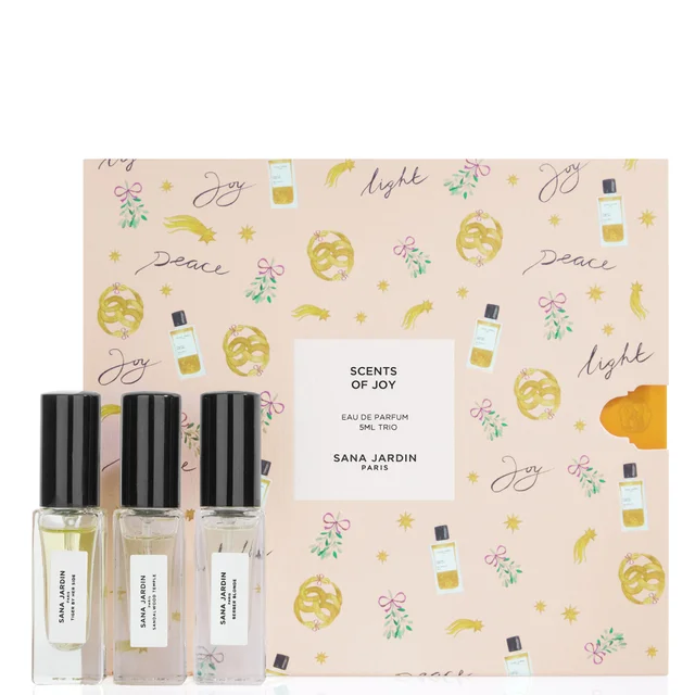 Sana Jardin Scents of Joy Eau de Parfum 5ml Trio