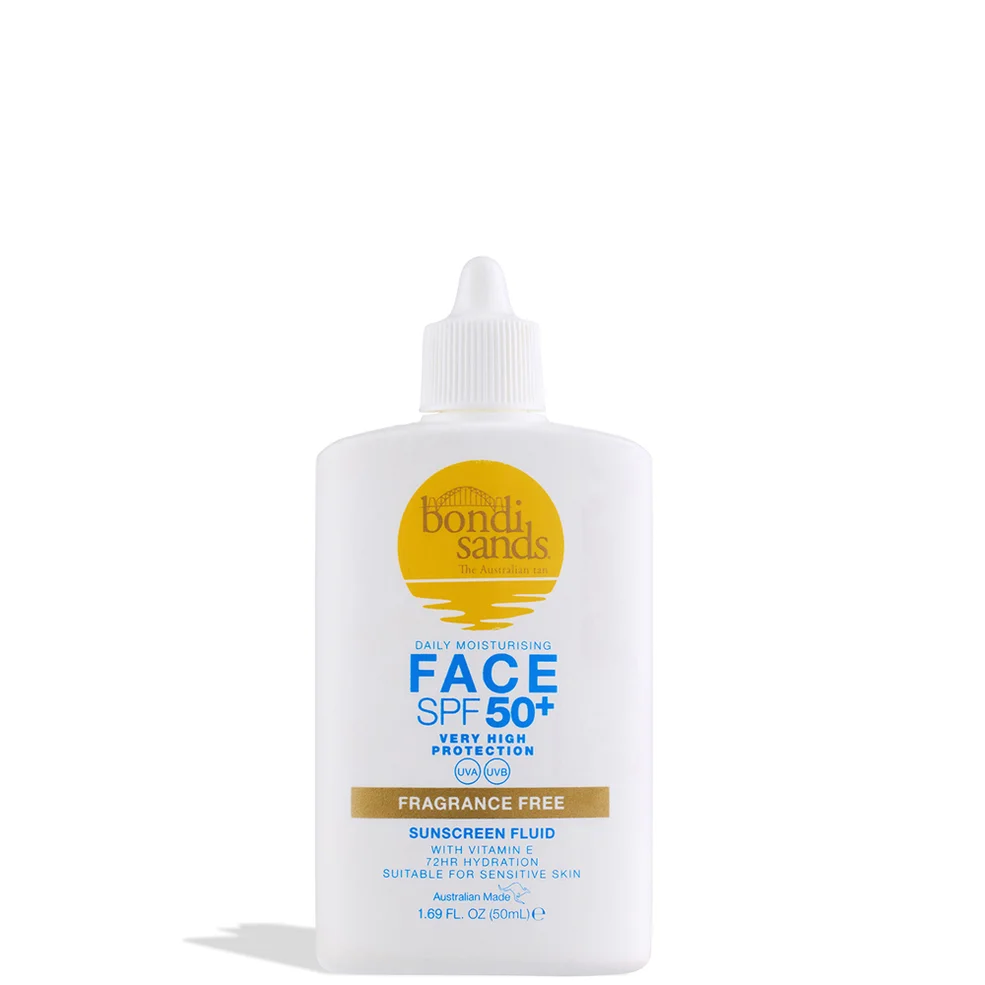 Bondi Sands SPF 50+ Fragrance Free 5 Star Face Fluid 50ml Image 1