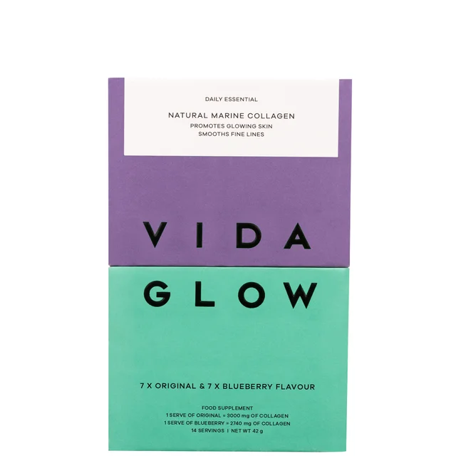 Vida Glow Mixed Natural Marine Collagen - 14 Servings