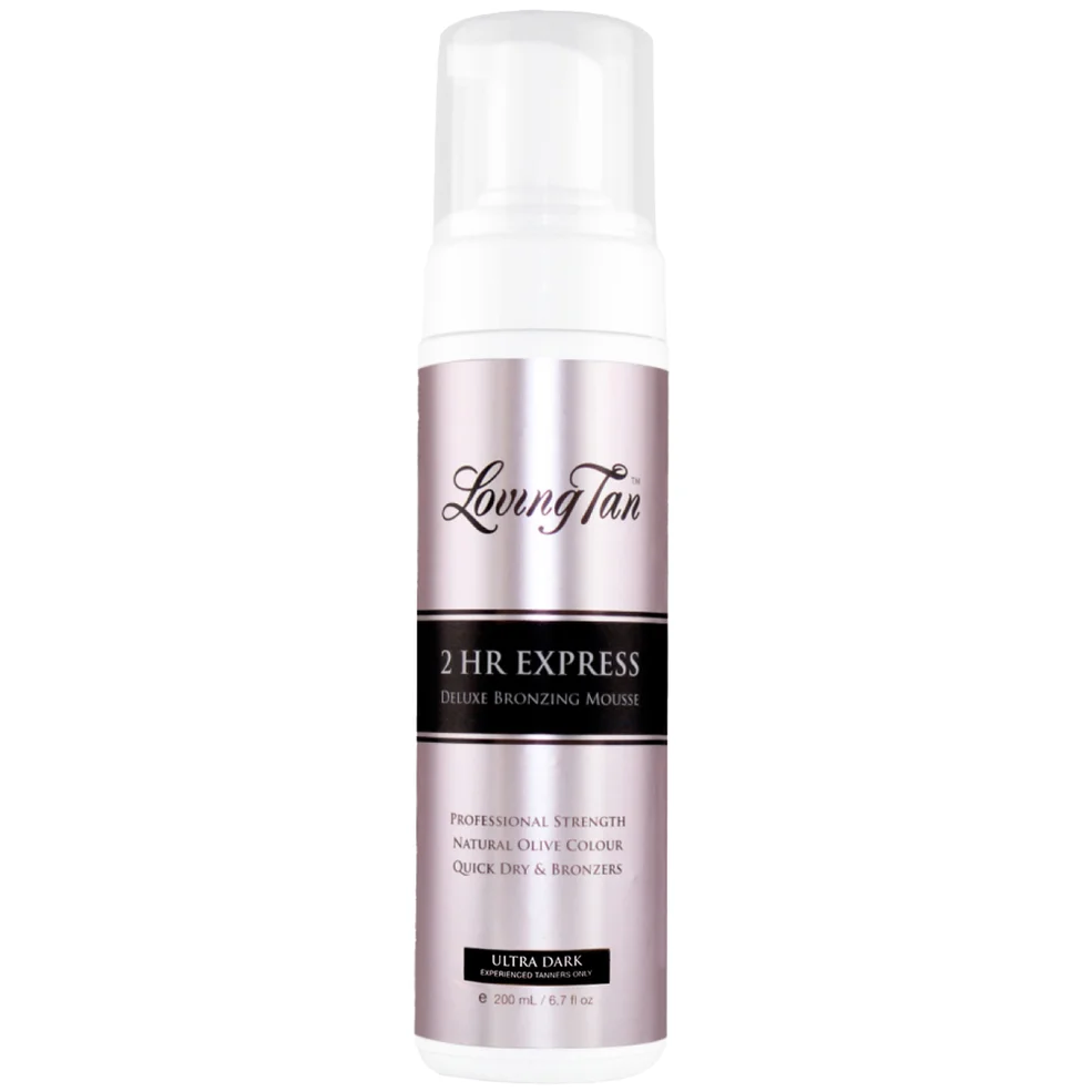 Loving Tan 2 HR Express Mousse 200ml - Ultra Dark Image 1