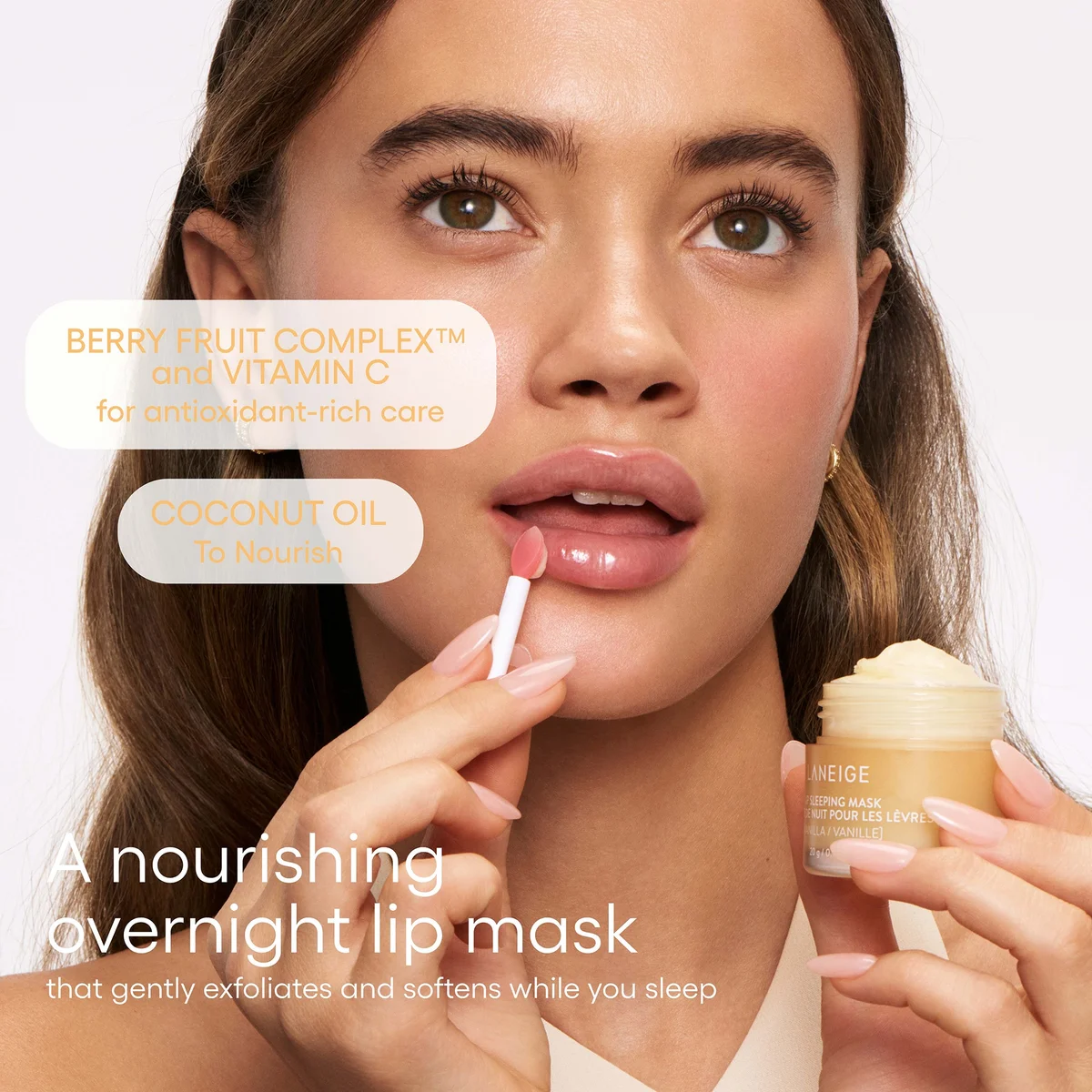 laneige lip sleeping mask nourish & hydrate with vitamin c Watch |Nourish, Hydrate, C, Murumuru Shea Butter, Antioxidants, Flaky, on Amazon Live luscious lips LANEIGE Lip Sleeping Mask -