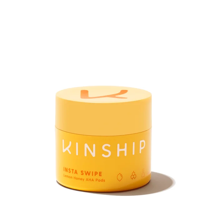 Kinship Insta Swipe Lemon Honey AHA Exfoliating Pads (45 Pads)