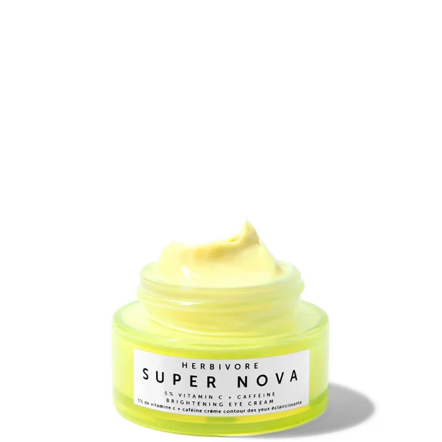 Herbivore Botanicals Super Nova 5% THD Vitamin C + Caffeine Brightening Eye Cream 15ml