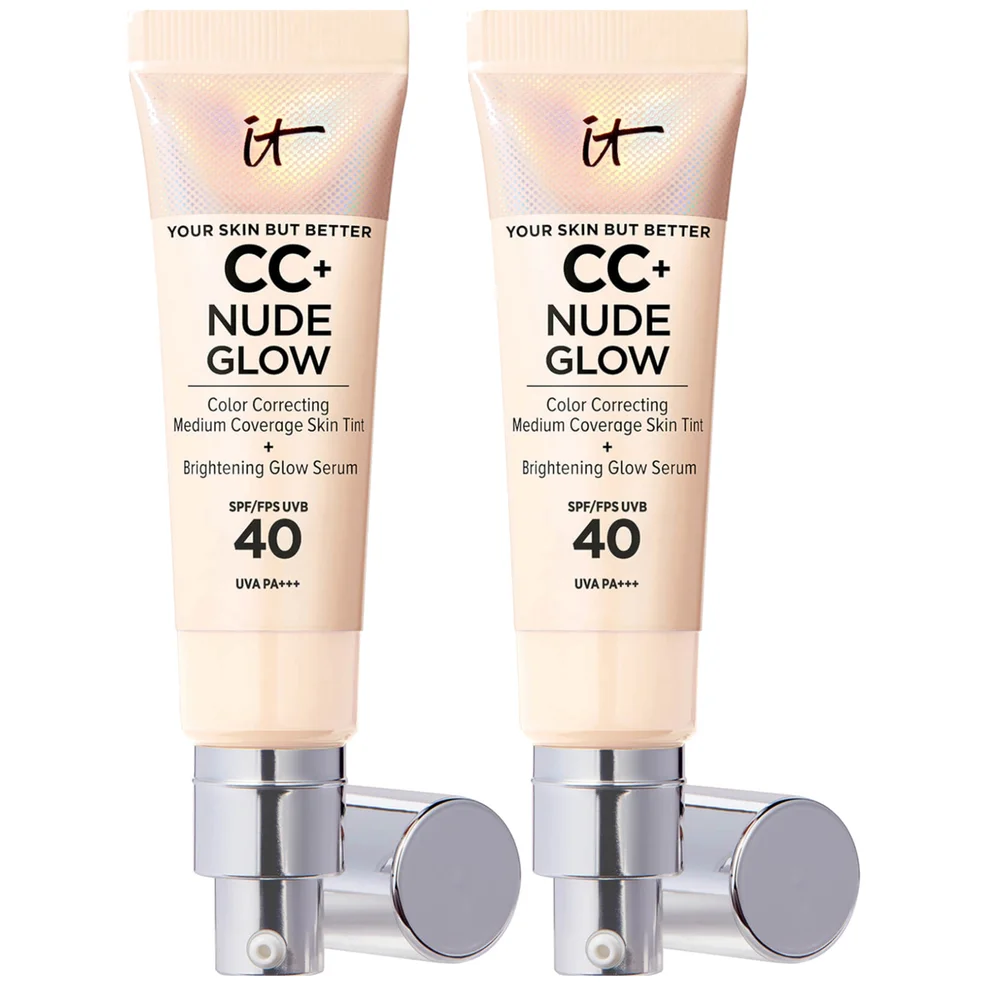 IT Cosmetics Nude Glow CC Cream 32ml Duo (Various Shades) Image 1