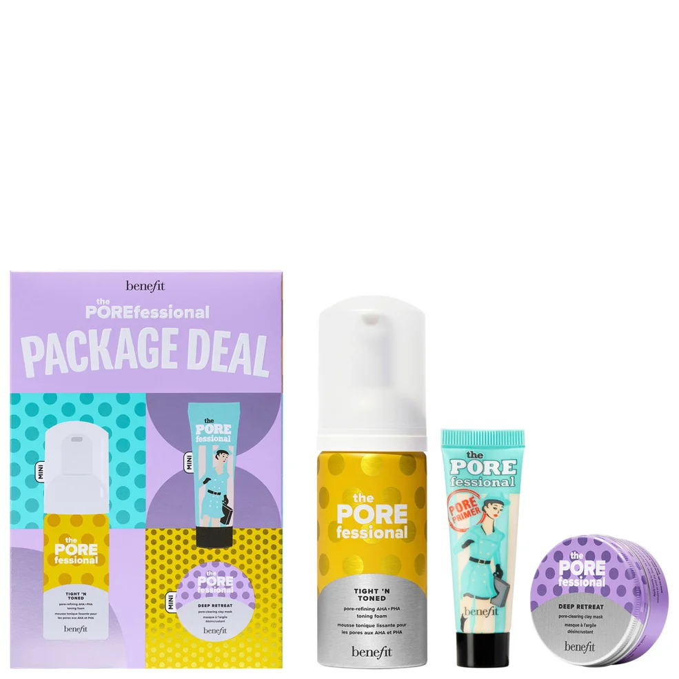 benefit The POREfessional Package Deal - Pore Care Mini Set (Worth £48.50) Image 1