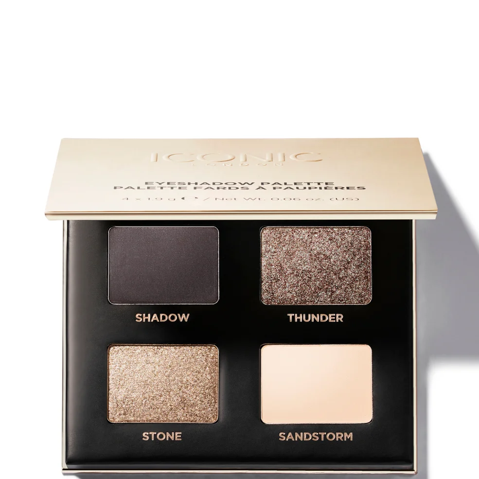 ICONIC London Deep and Stormy Eyeshadow Palette Image 1
