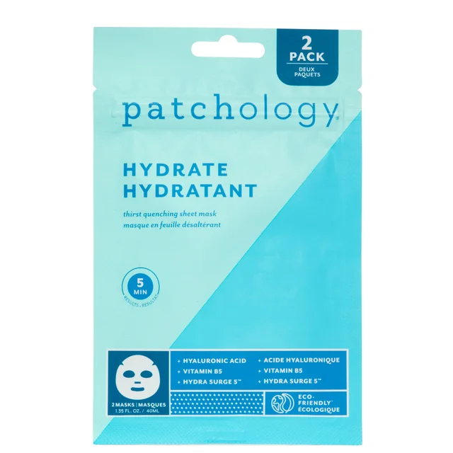 Patchology FlashMasque Hydrate Mask (Pack of 2)
