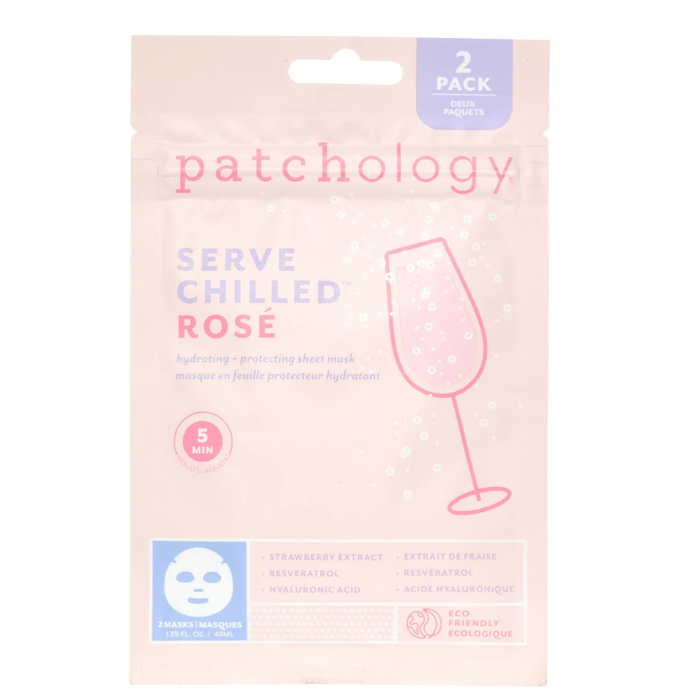 Patchology Serve Chilled Rose Sheet Mask (Pack of 2) Image 1