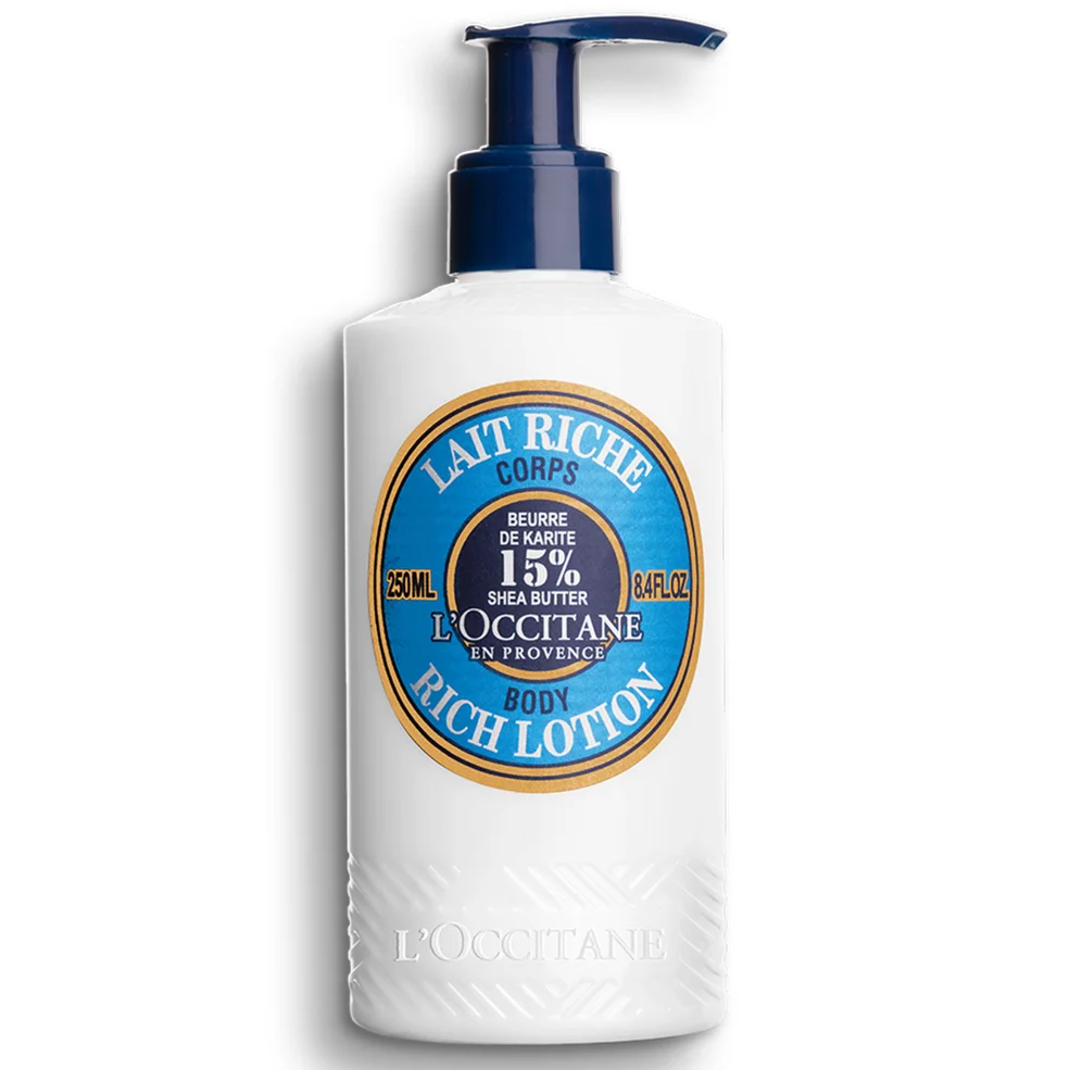 L'Occitane Shea Butter Rich Body Lotion 250ml Image 1