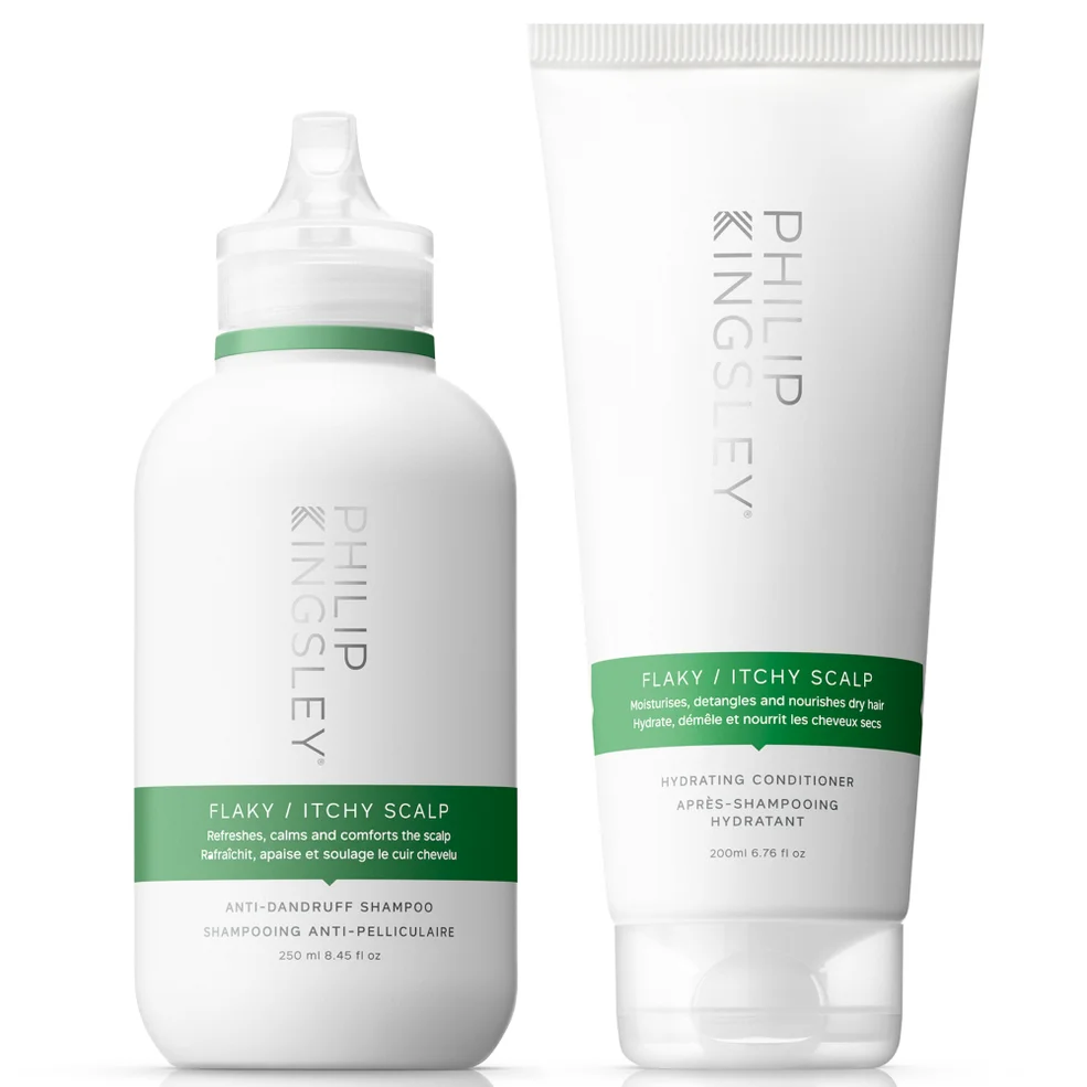 Philip Kingsley Flaky/Itchy Scalp Shampoo 250ml and Conditioner 200ml Duo (Worth £60.00) Image 1