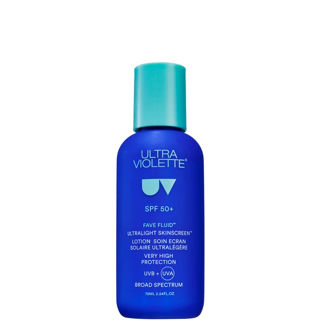Ultra Violette Fave Fluid SPF 50+ Lightweight Skinscreen 75ml