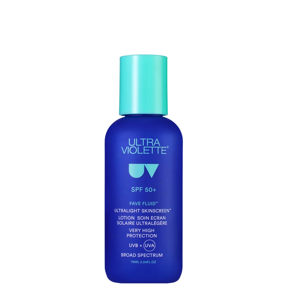 Ultra Violette Fave Fluid SPF 50+ Lightweight Skinscreen 75ml Image 1