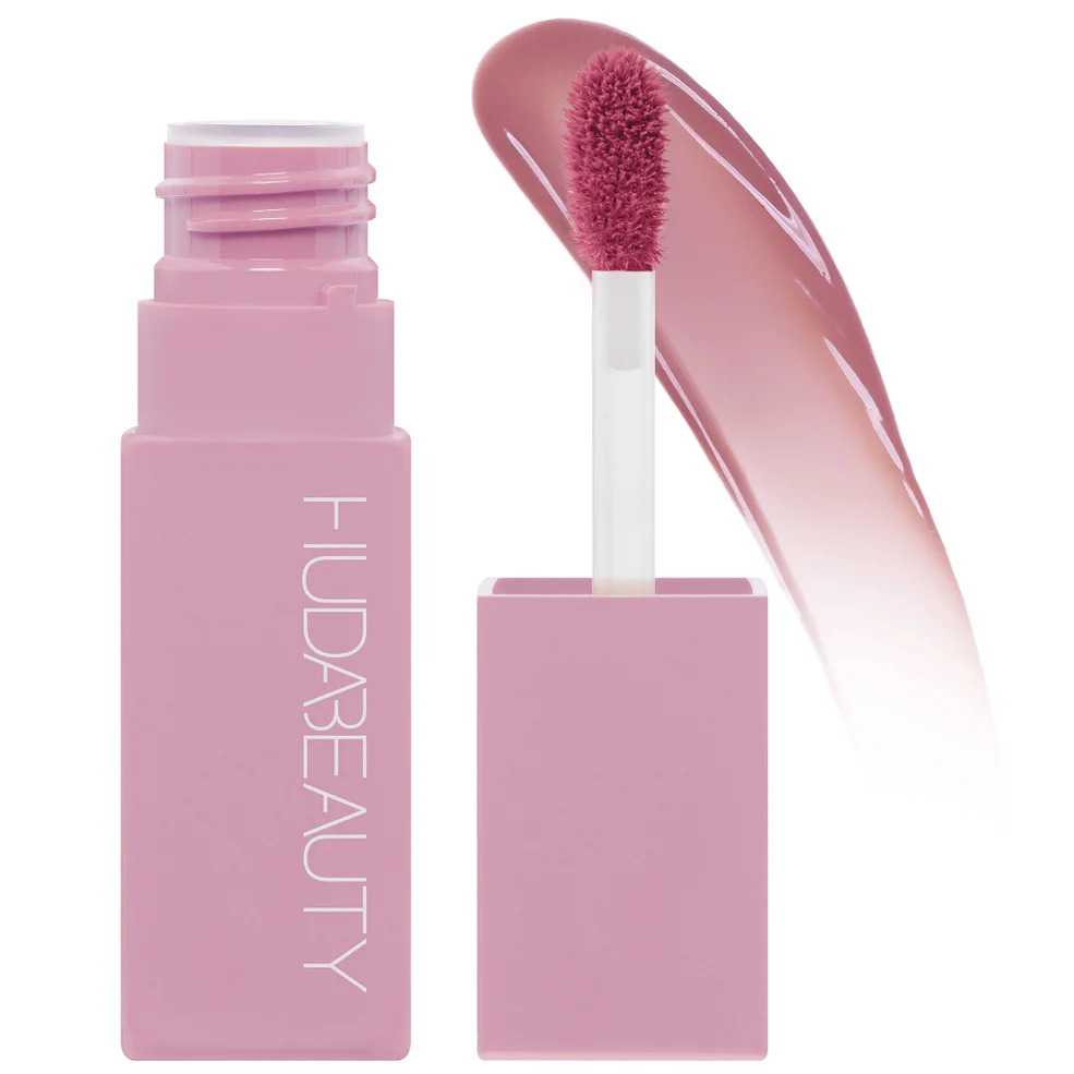 Huda Beauty Creamy Lip Stain 6ml - Peachy Kiss Image 1