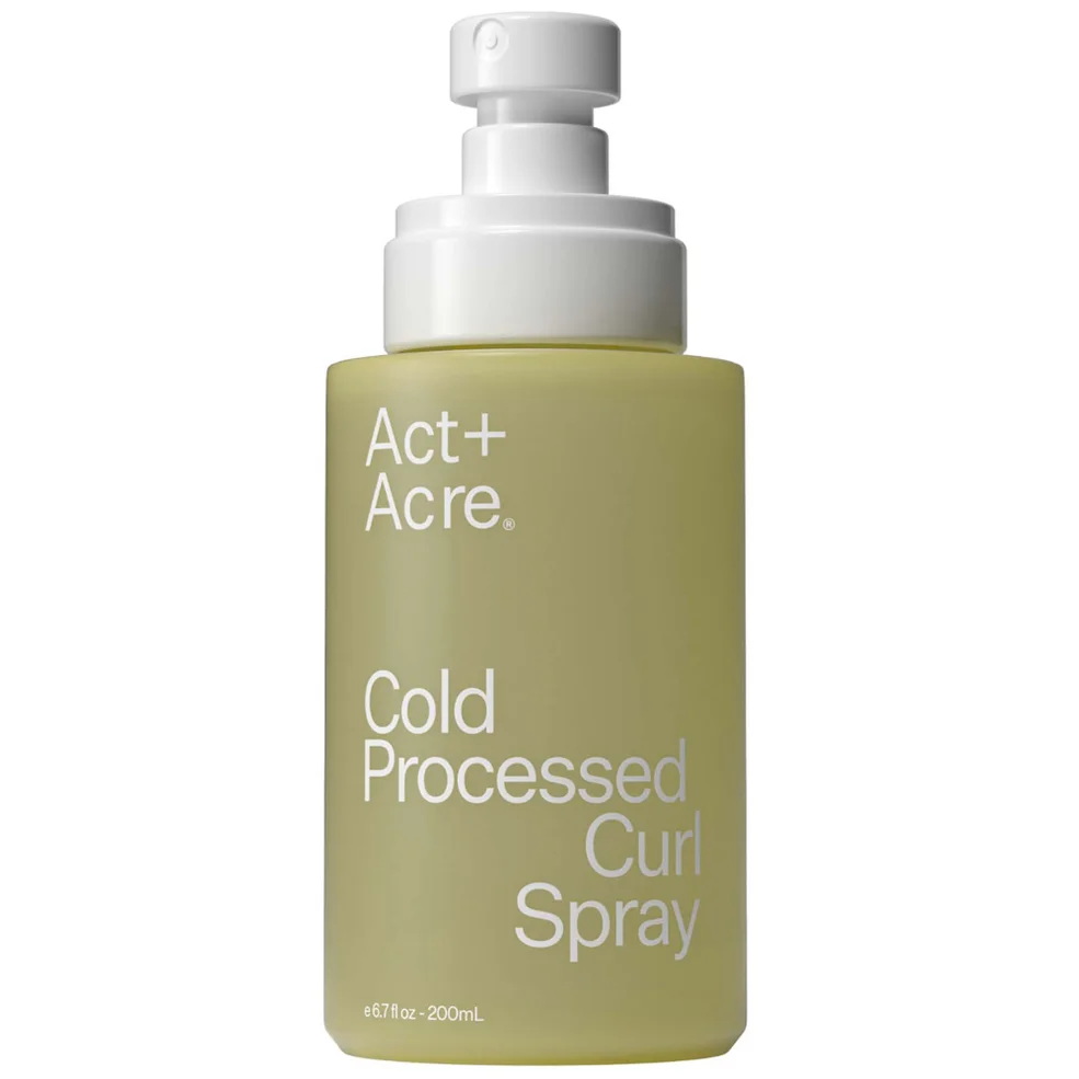 Act+Acre Cold Processed Curl Spray 200ml Image 1
