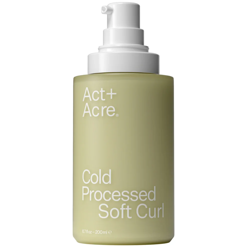 Act+Acre Cold Processed Soft Curl Lotion 200ml Image 1