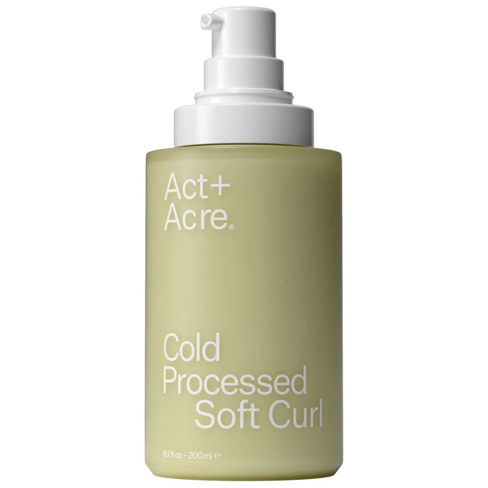 Act+Acre Cold Processed Soft Curl Lotion 200ml Image 1