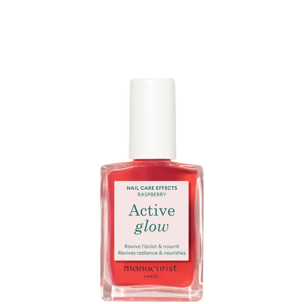 Manucurist Active Glow Polish 15ml - Raspberry Image 1