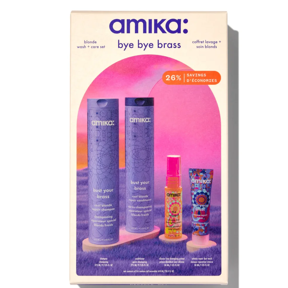 amika Bye Bye Brass Wash and Care Set Image 1