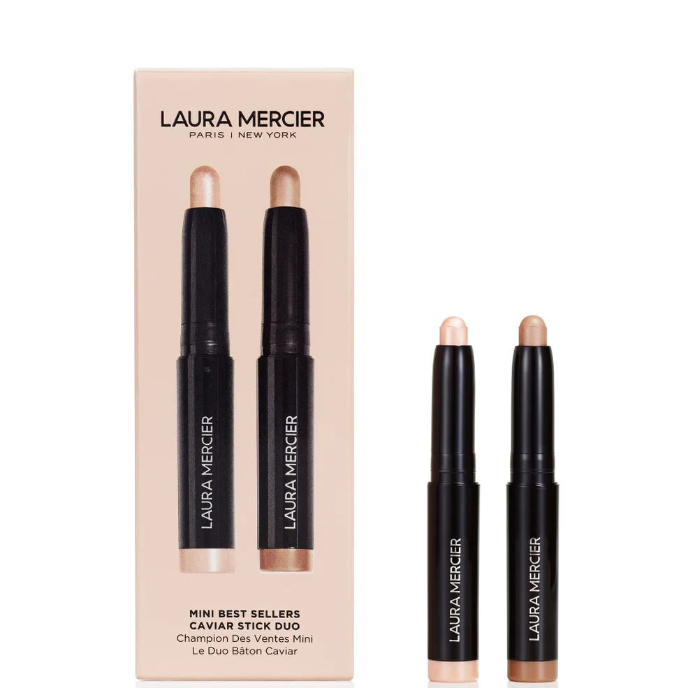 Laura Mercier Mini Caviar Duo Rosegold, Au Naturel 2x 1g Image 1
