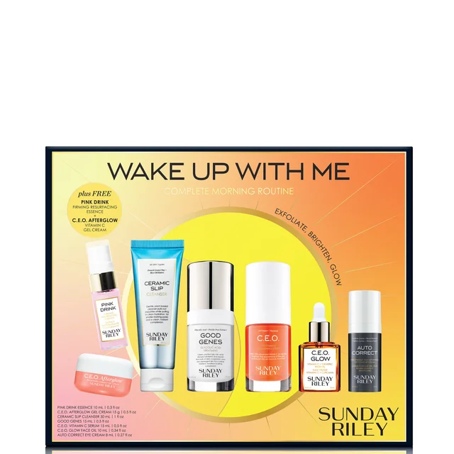 Sunday Riley Wake Up with Me Complete Morning Routine (Worth £180.00)