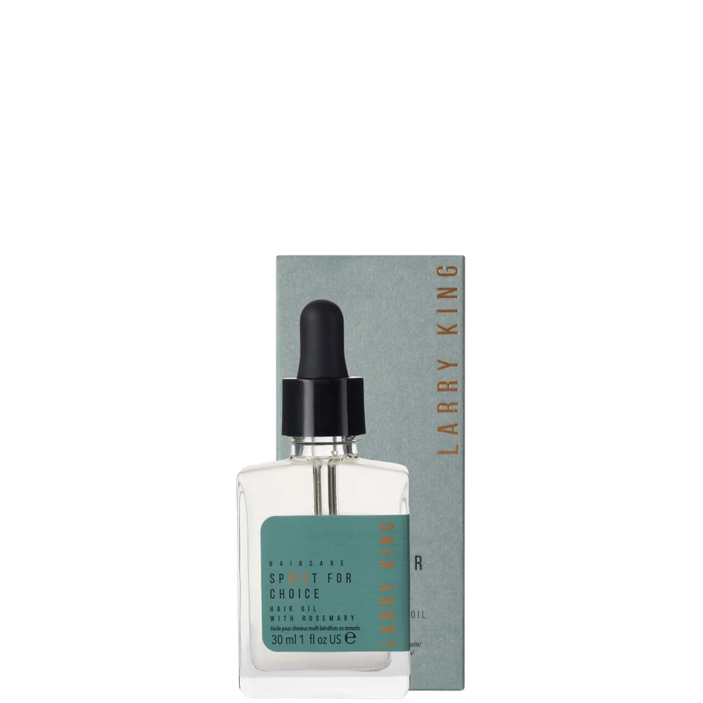 Larry King Hair Spoilt for Choice Hair Oil 30ml Image 1