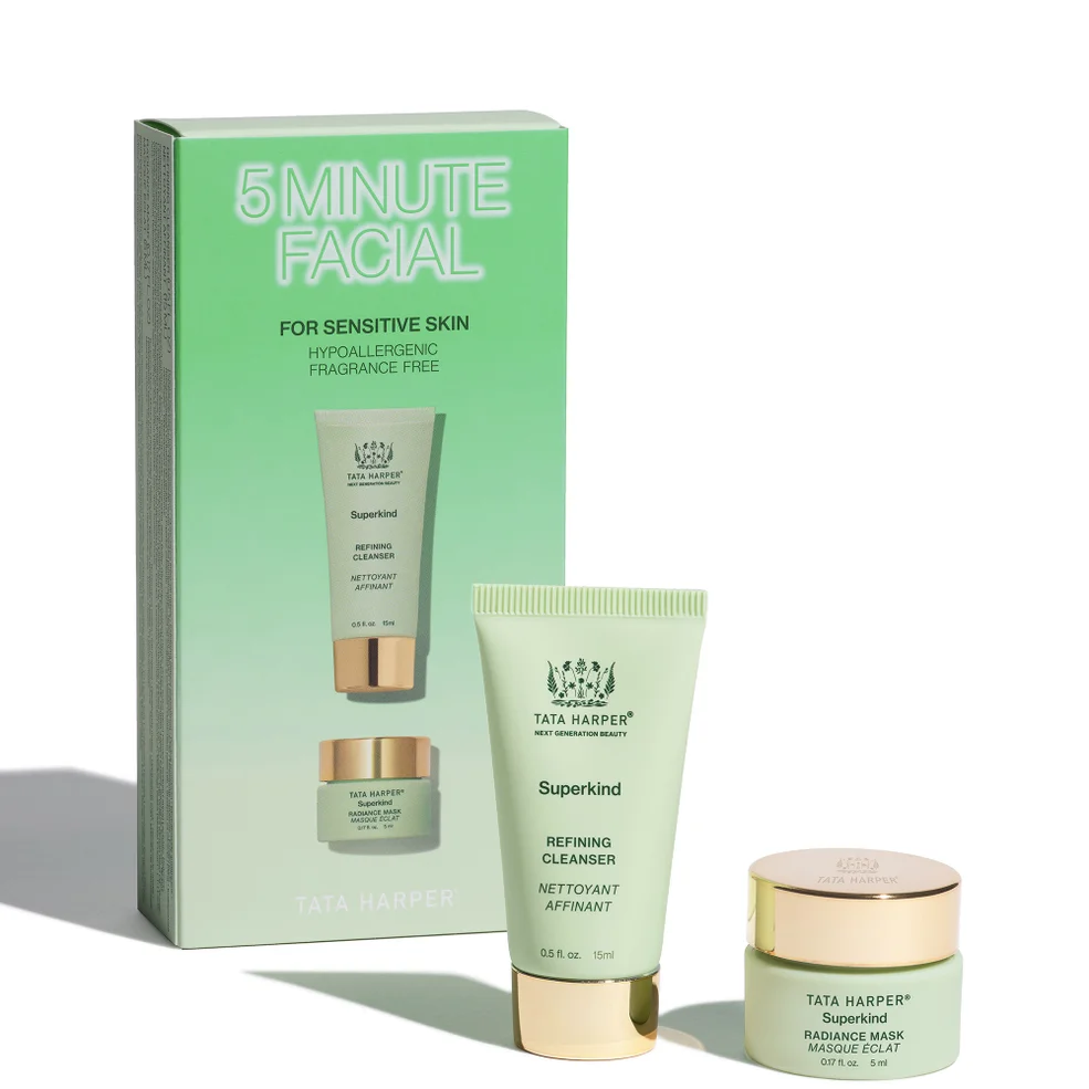Tata Harper 5 Minute Facial Set For Sensitive Skin Image 1