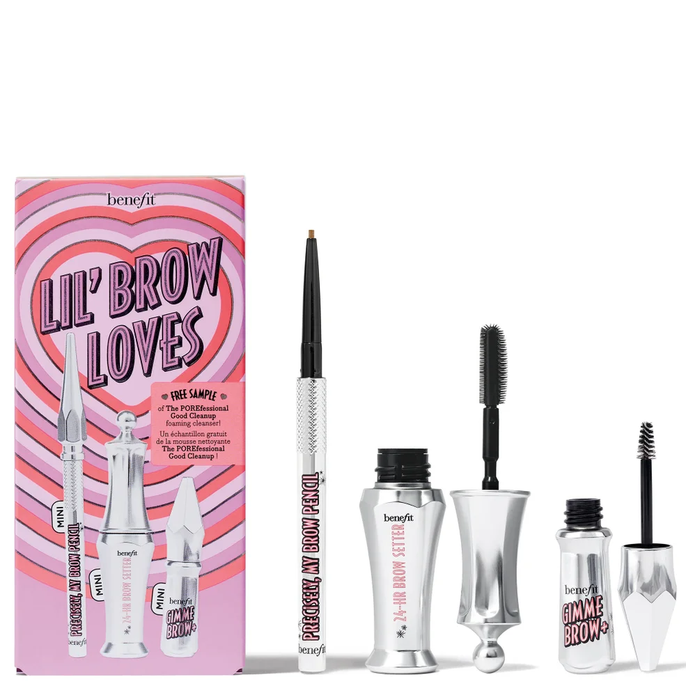 benefit Lil' Brow Loves Mini Brow Set (Various Shades) Image 1