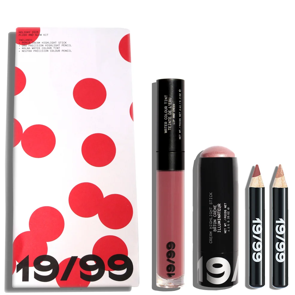 19/99 Beauty Flush and Glow Makeup Set (Worth £53.00) Image 1