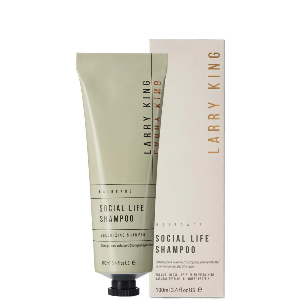 Larry King Haircare Social Life Shampoo 100ml Image 1