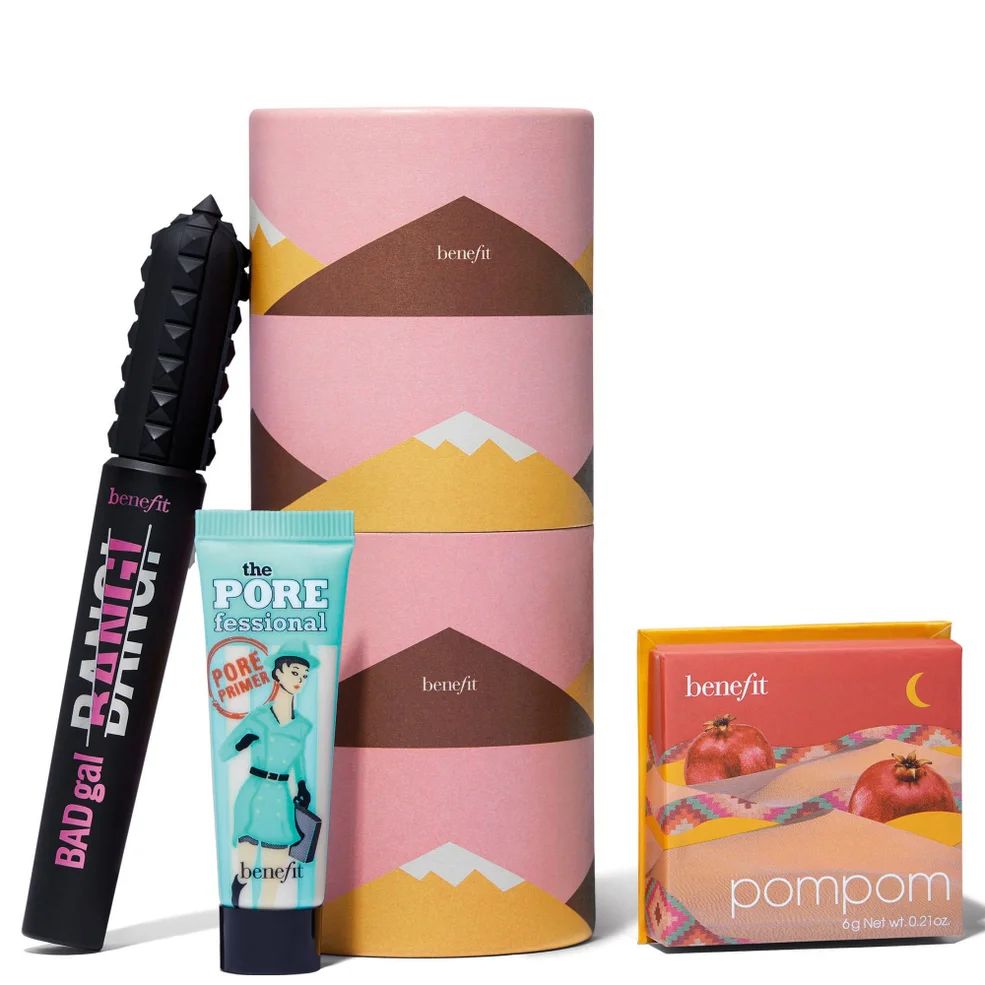 benefit BADgal Season Badgal Bang Mascara, Porefessional Primer and Blush Gift Set (Worth £67.00) Image 1