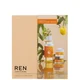 REN Clean Skincare Radiance Gentle Glow Heroes Set (Worth £53.00)