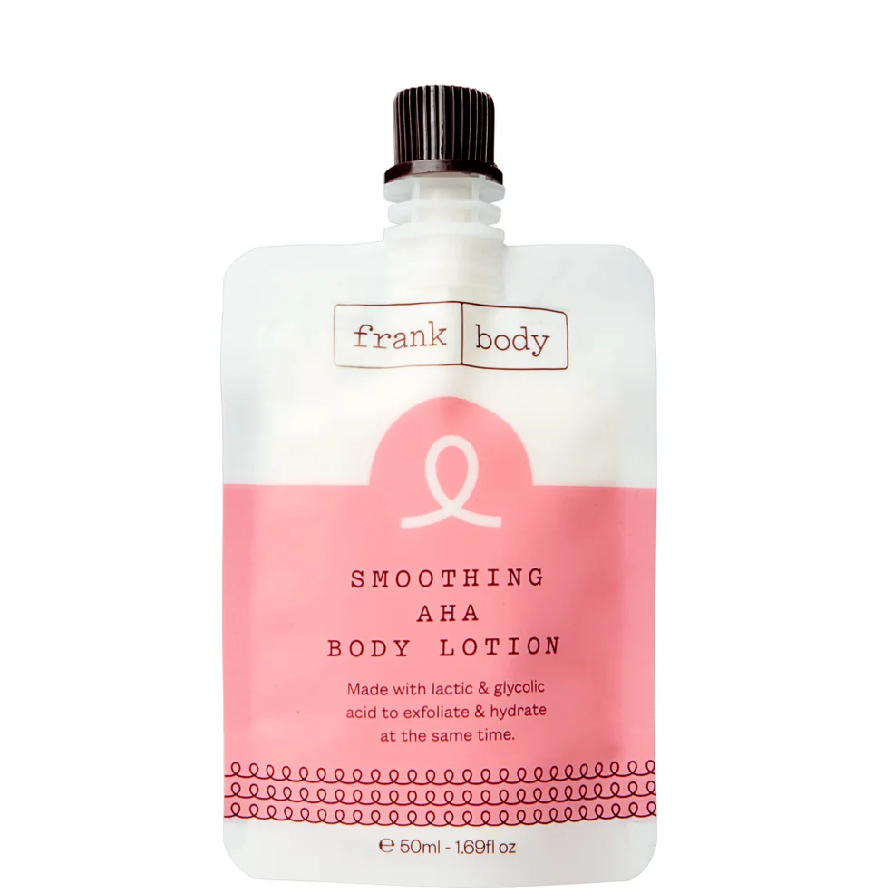 frank body Smoothing AHA Lotion 50ml Image 1