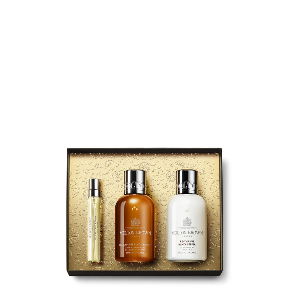 Molton Brown Re-charge Black Pepper Travel Gift Set (Worth £36.00) Image 1
