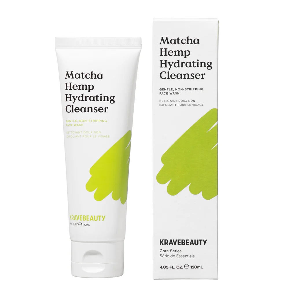 KraveBeauty Matcha Hemp Hydrating Cleanser 120ml Image 1