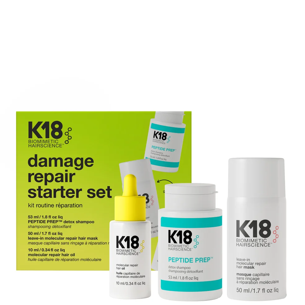 K18 Biomimetic Hairscience Damage Repair Starter Set (Worth £109.00) Image 1