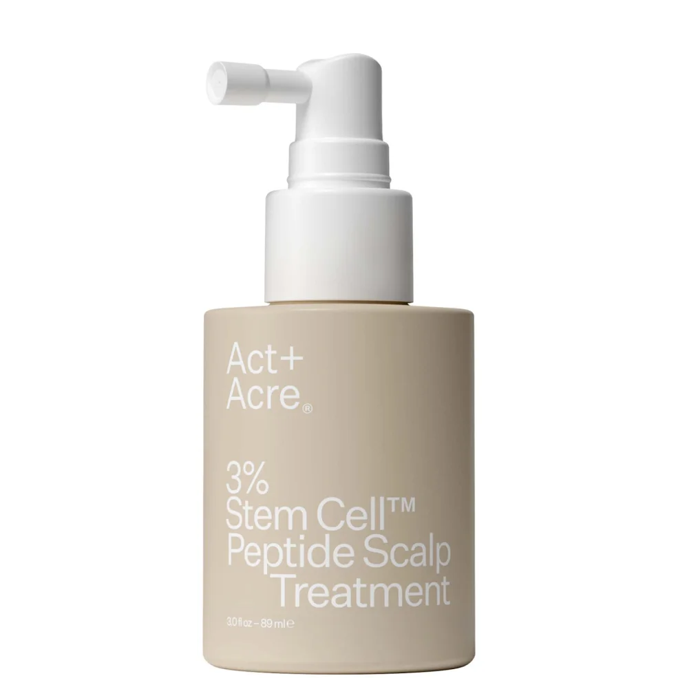 Act+Acre 3% Stem Cell Peptide H3-Grow+ Complex Scalp Treatment For Hair Thinning and Growth 89ml Image 1